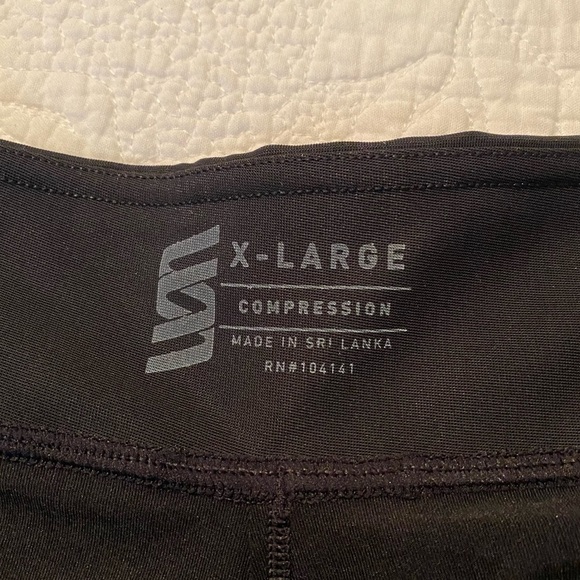 Second Skin NEW Quatroflx High Gauge Black Compression Tights - XL - Picture 5 of 13